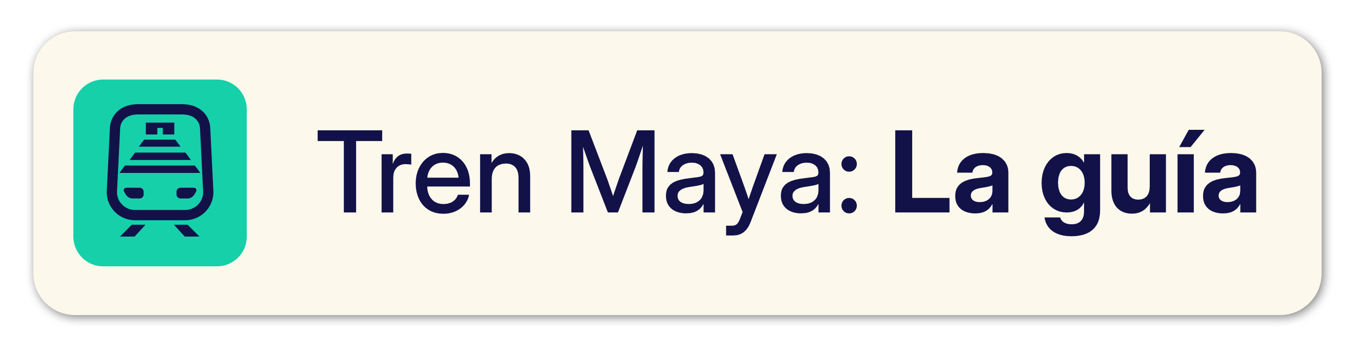 Tren Maya Logo